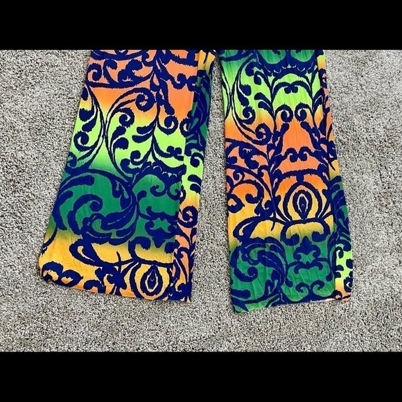 Beautiful!! Abstract Print Strapless Jumpsuit - Picture 6 of 6